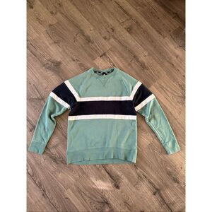 Nike SB Crew Sweatshirt Green With Terry Cloth Band Large